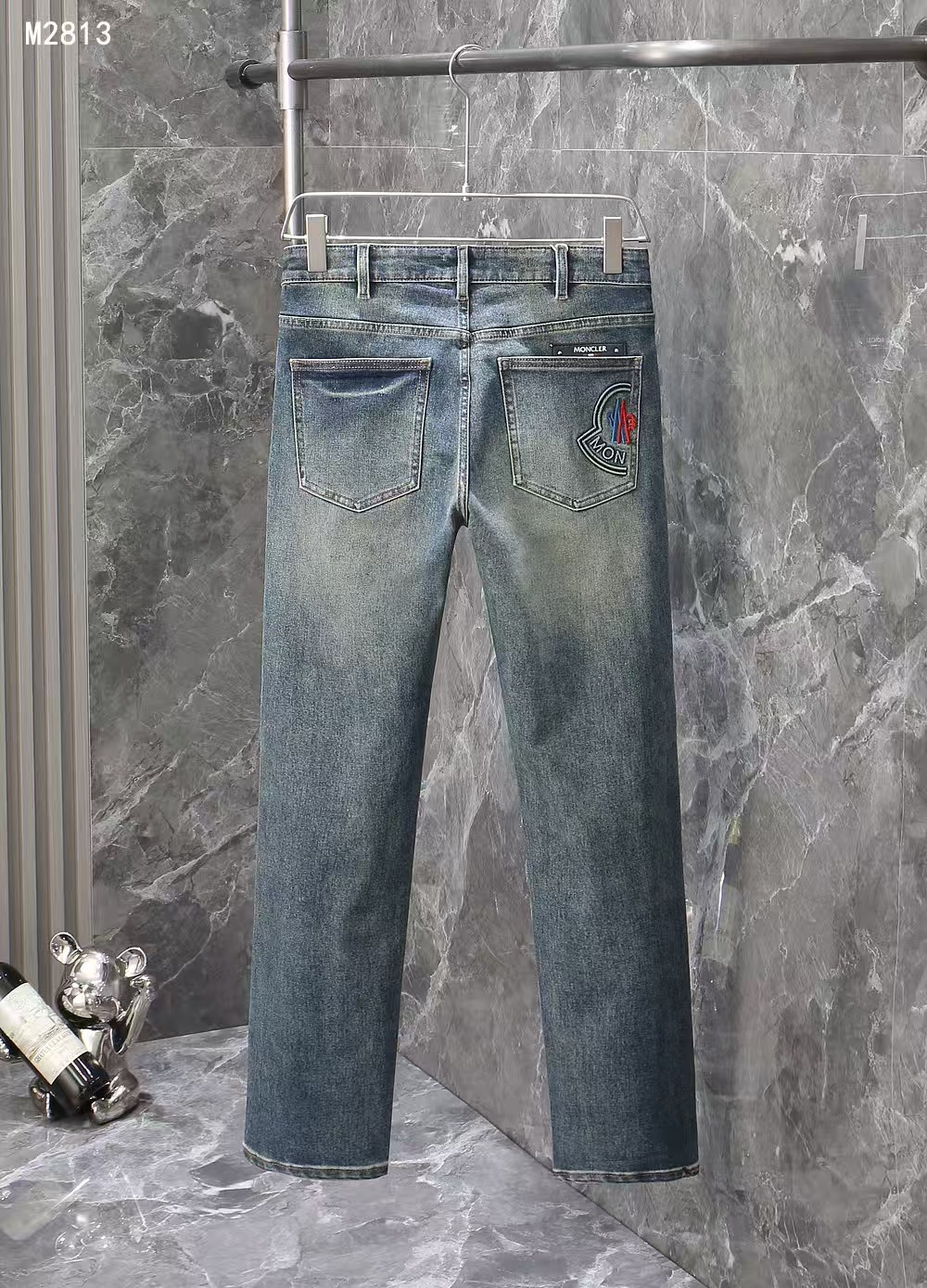 몽클레* 청바지